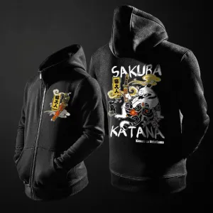 Neko Sword Master Hooded Jacket