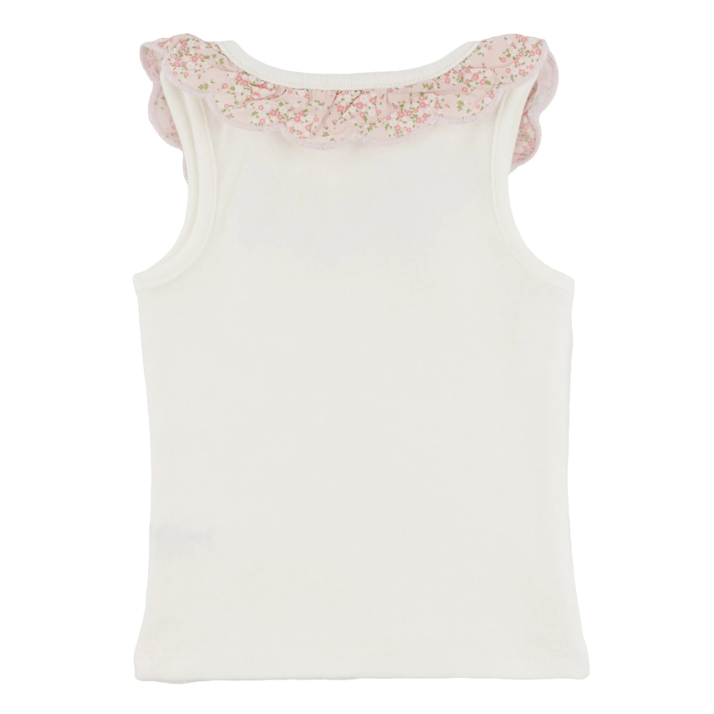 oh baby! Bella Collar Tank - Forget-Me-Nots - Pale Pink