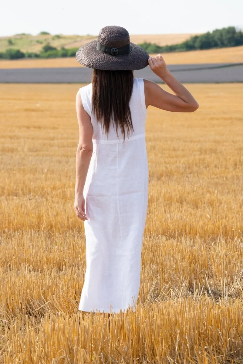 PRIMA Linen Summer Casual Dress
