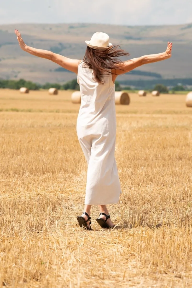 PRIMA Linen Summer Casual Dress