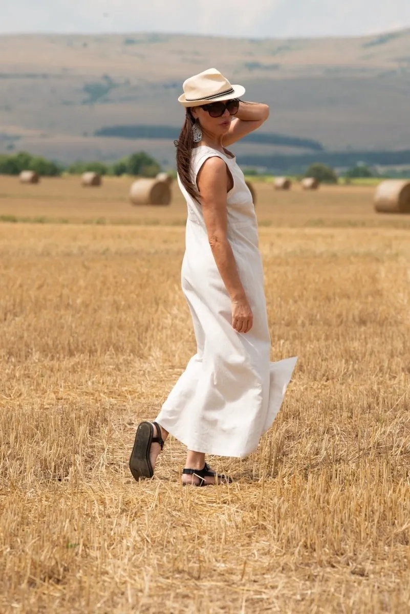 PRIMA Linen Summer Casual Dress
