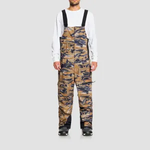 Quiksilver Utility Snow Bib Military Olive GPS Point