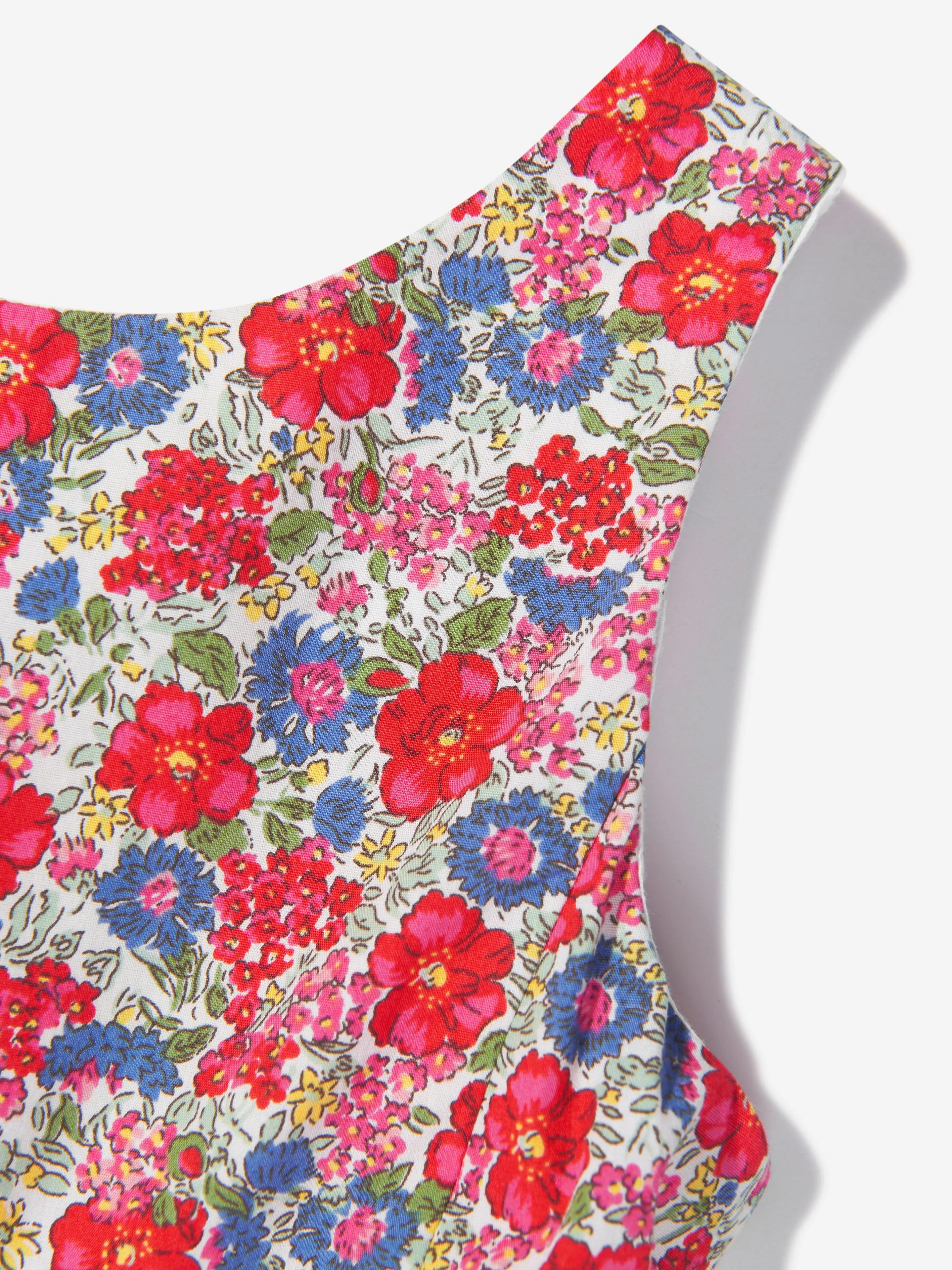 Ralph Lauren Girls Sleeveless Floral Dress in Multicolour