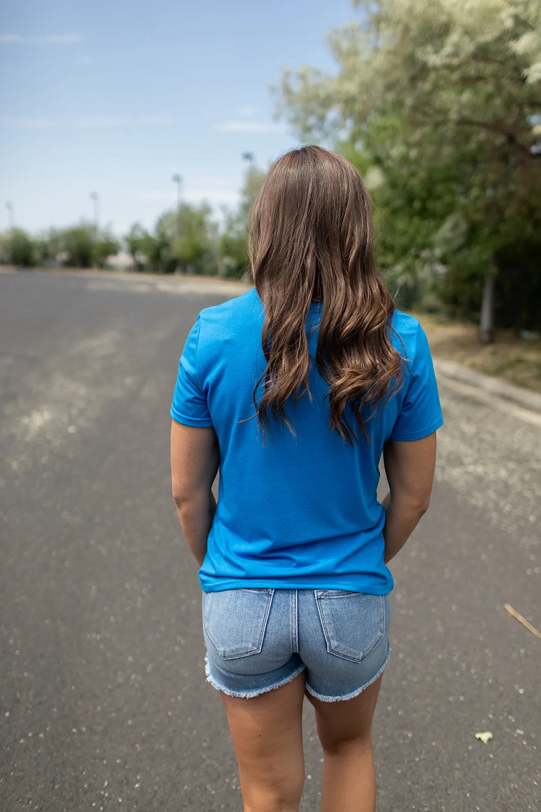 Royal Blue Classic Crewneck Tee (SM-3X)