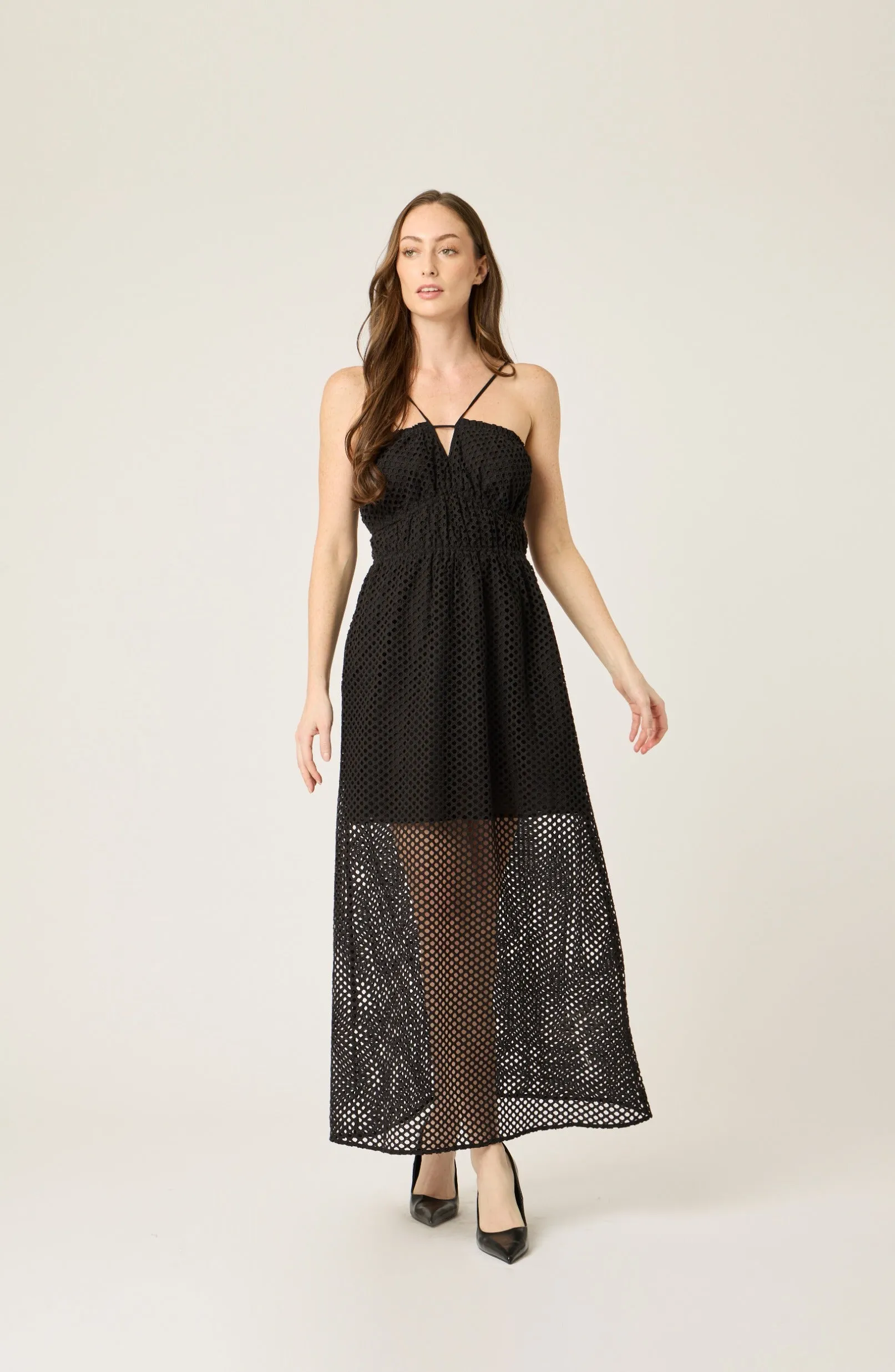 SORRENTO HALTER DRESS