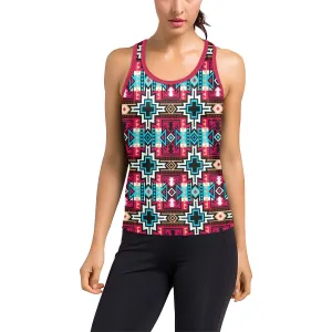 Star Blanket Sierra Women's Racerback Tank Top