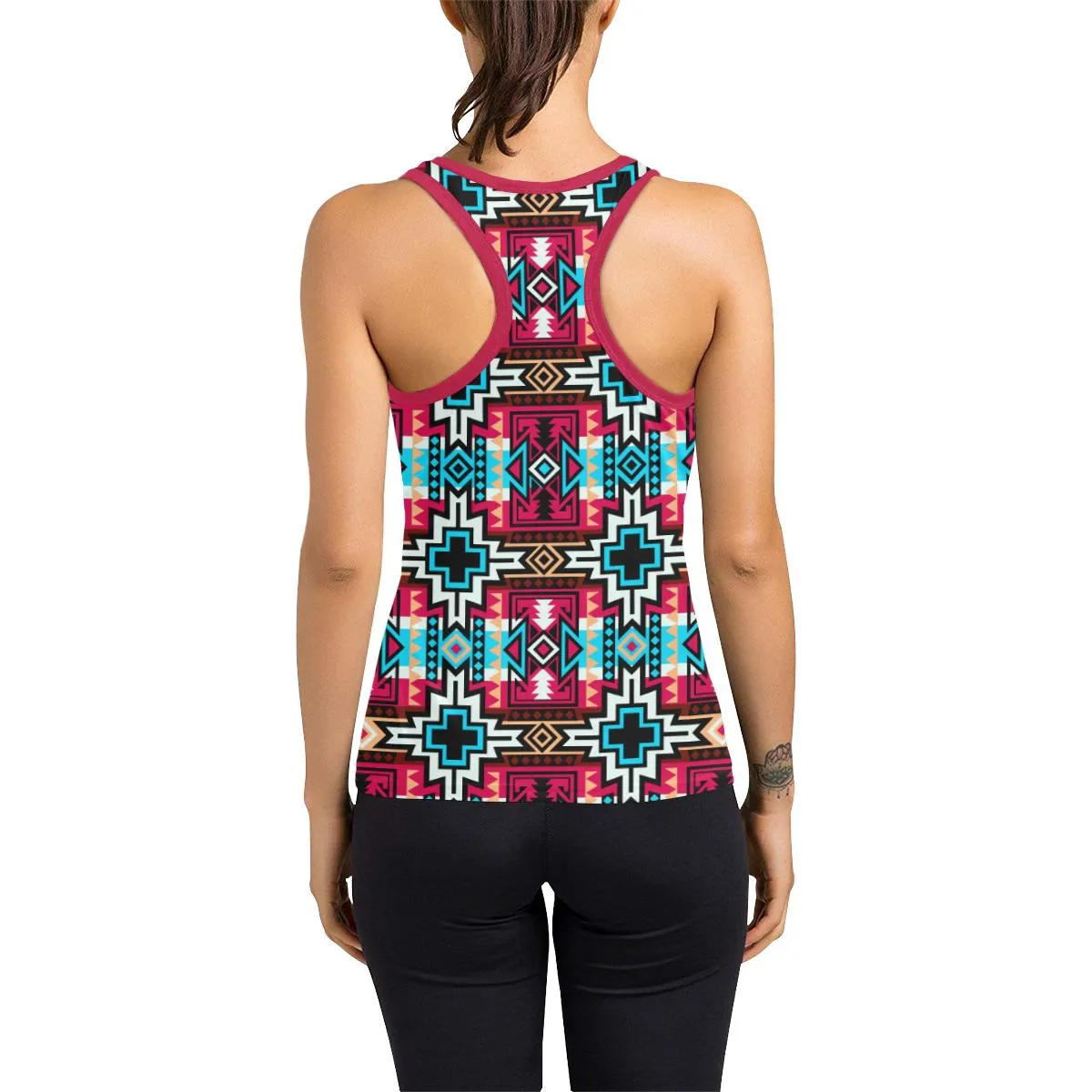 Star Blanket Sierra Women's Racerback Tank Top