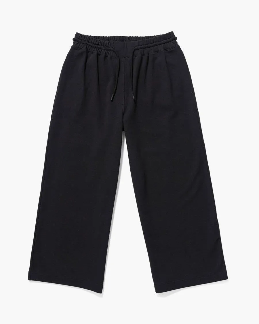 Terry Wide Leg Pant (Stretch Limo)