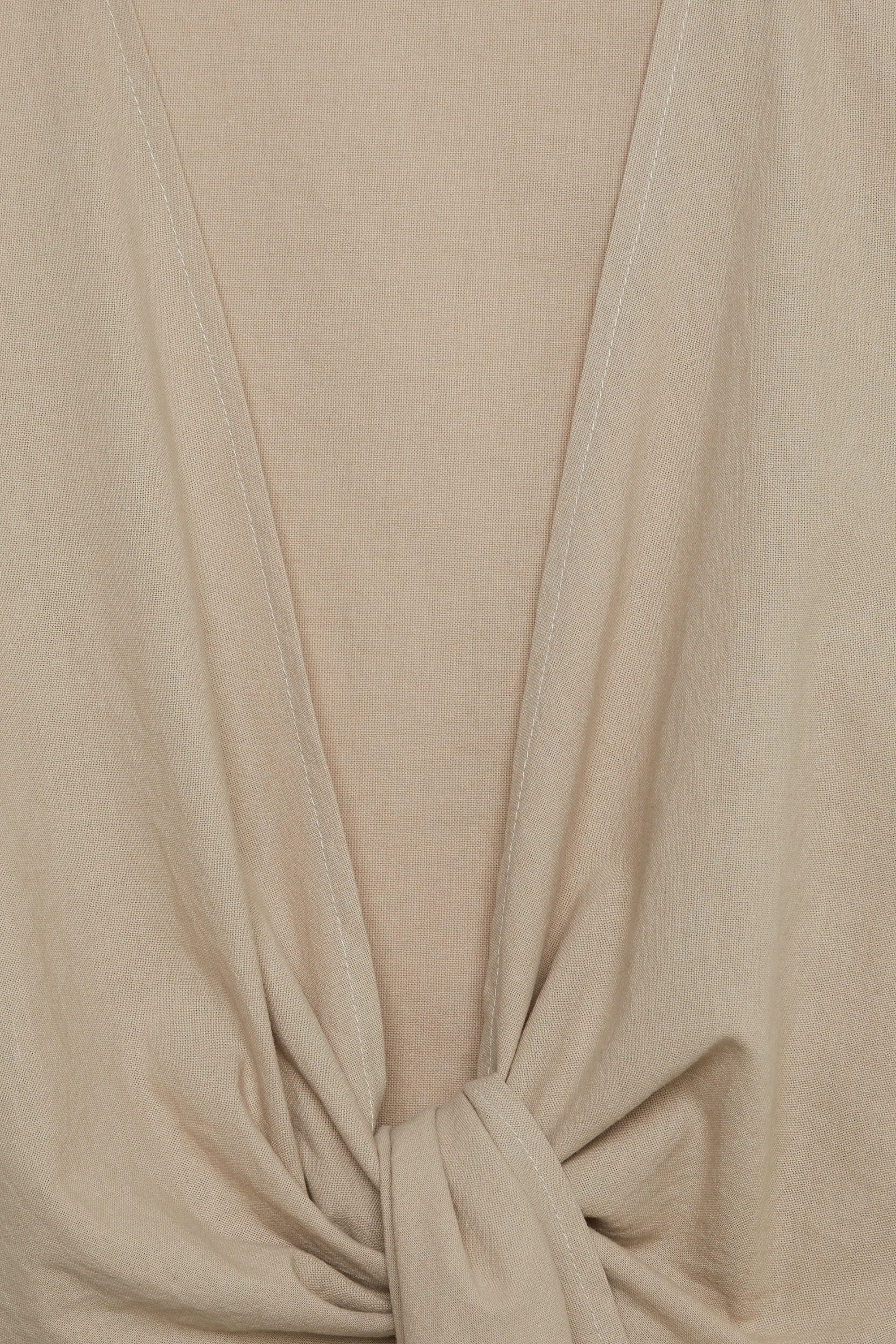 TIE FRONT TOP