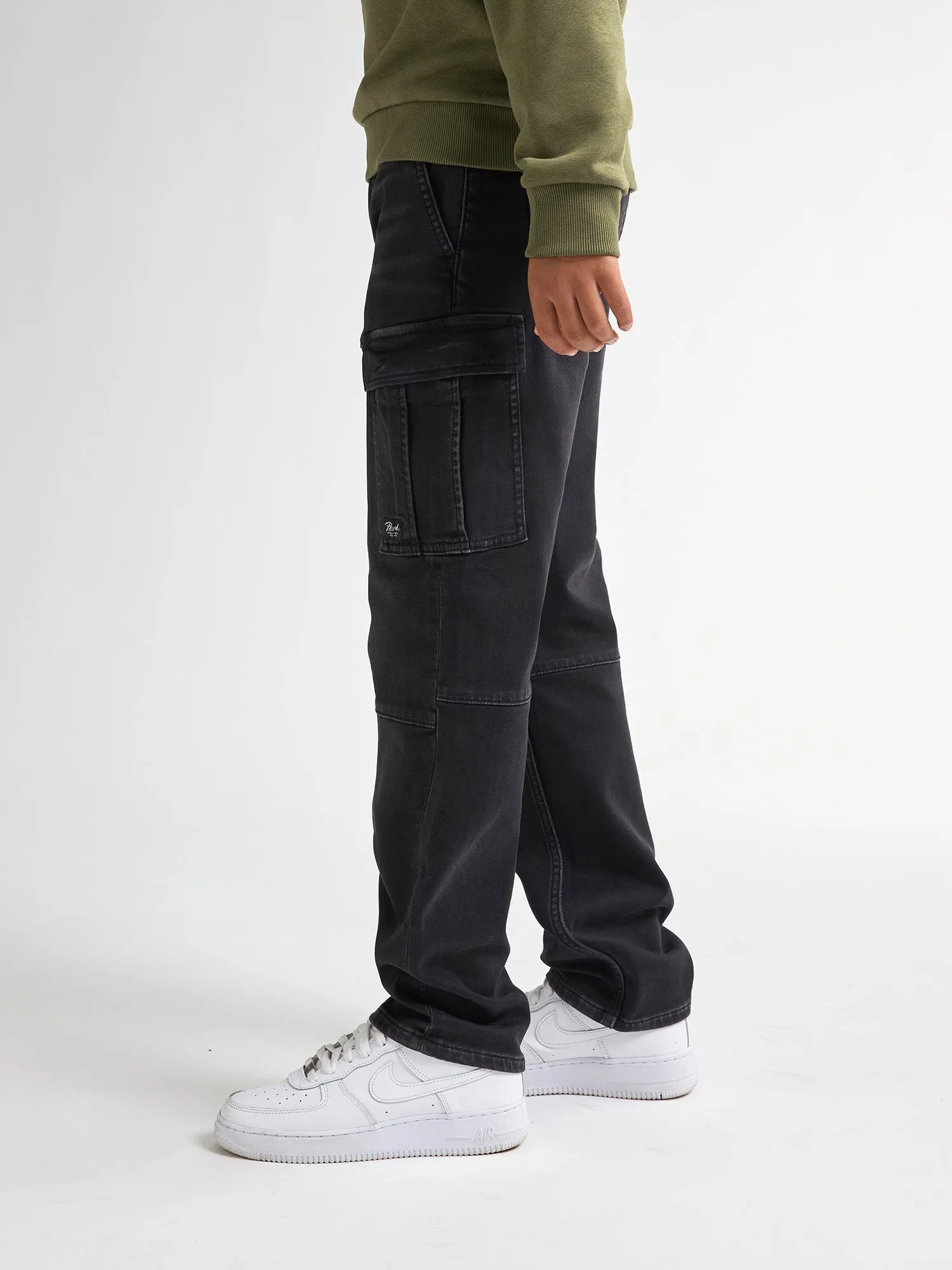 Torino Regular Cargo Denim Iguana
