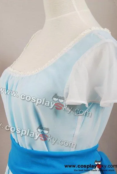 Twilight New Moon Bella Dream Sequence light blue chiffon dress