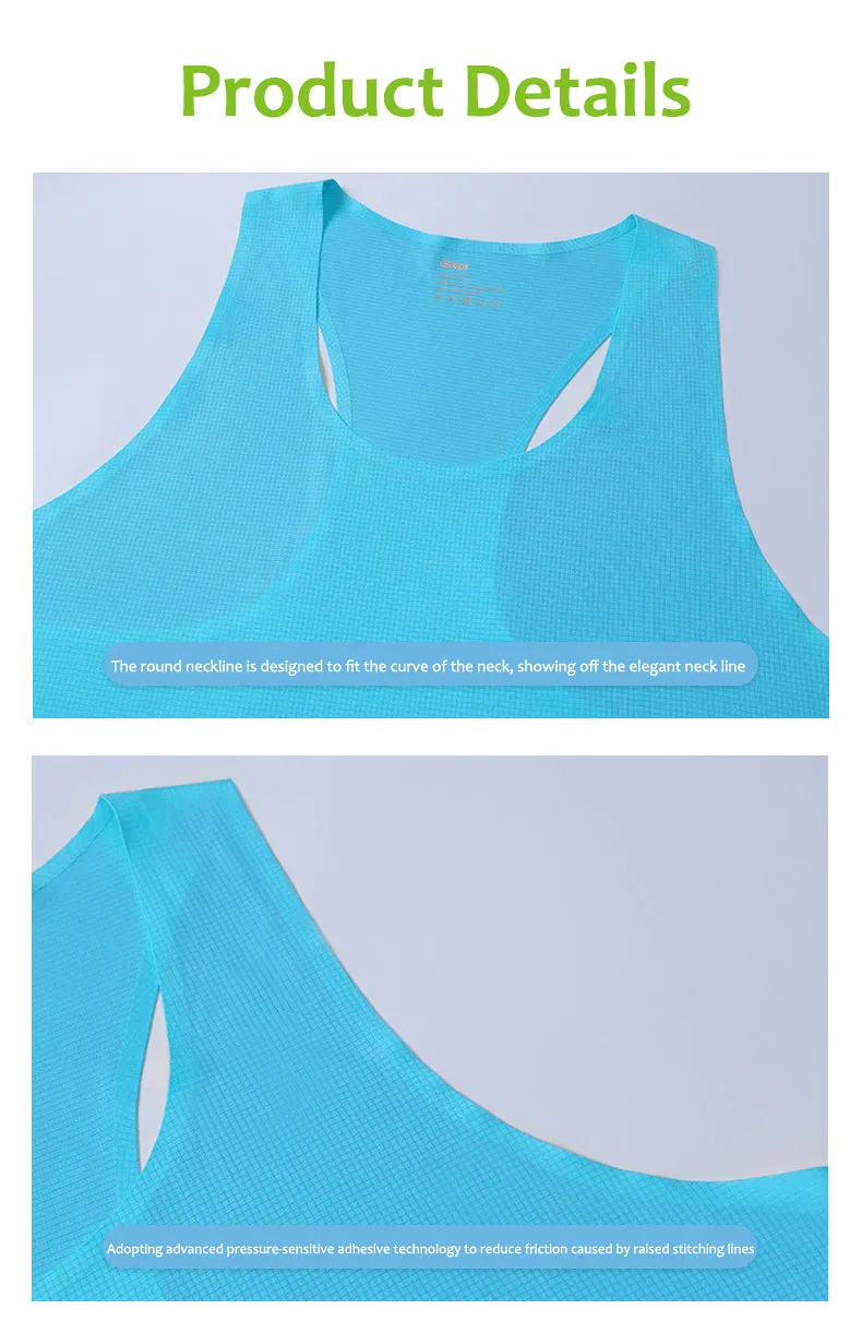 Unisex Quick-drying Marathon Sleeveless Vest
