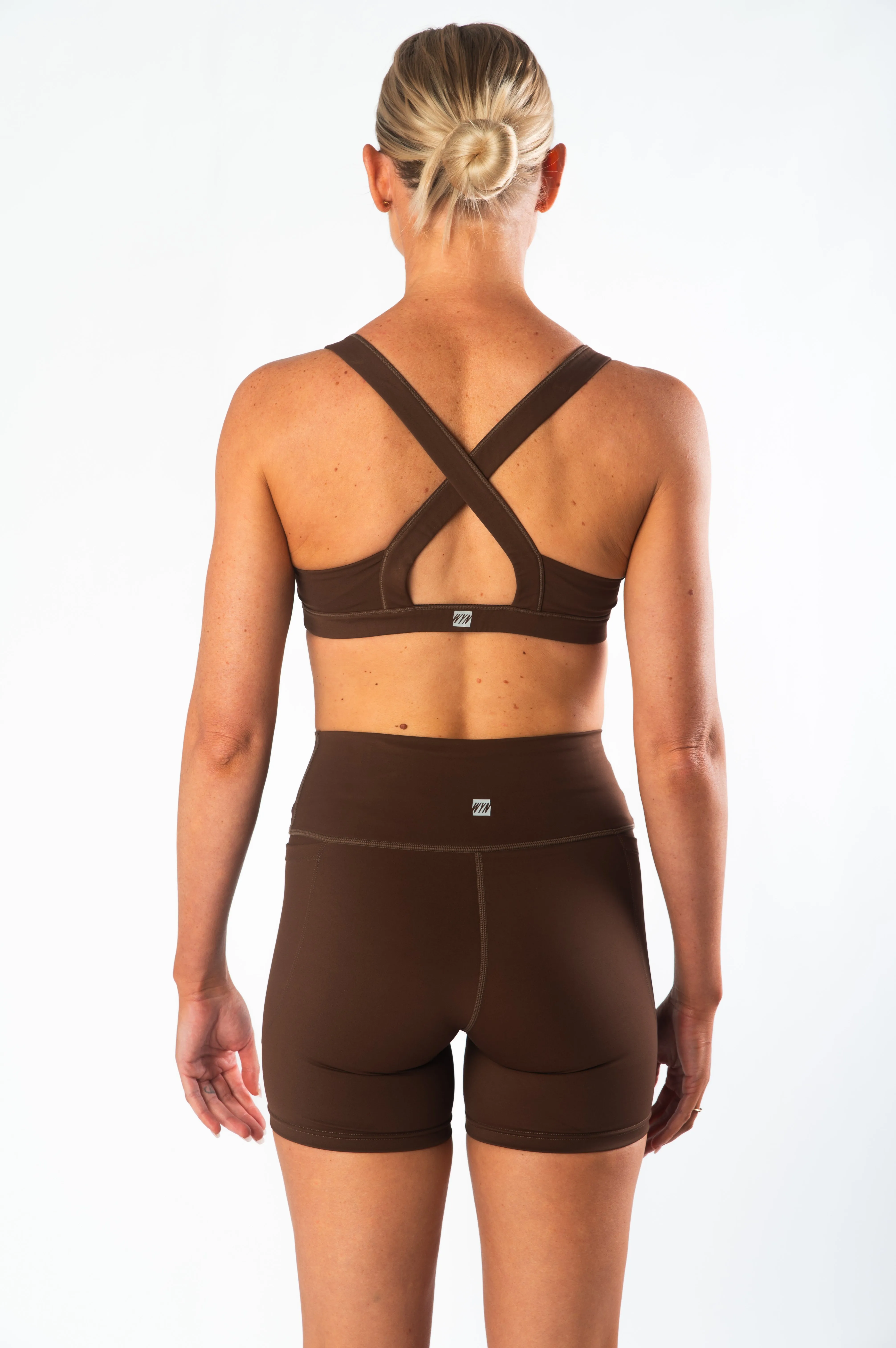 Women's Do. It. Now. Sports Bra - Cocoa