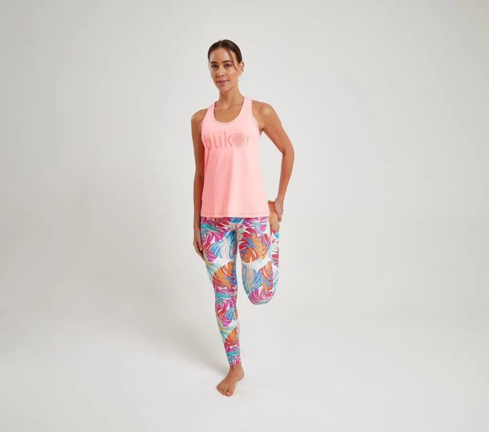 Women's Dri-Fit Tank Top LILIKOI Logo - MELON